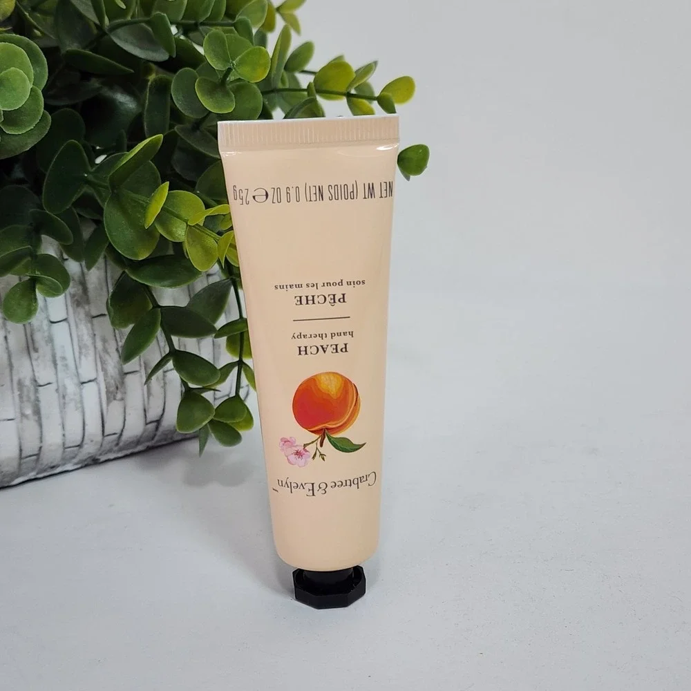 Crabtree & Evelyn Peach Hand Therapy Cream ~ 0.9 oz / 25 g